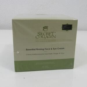 NIB Secret Collagen Essential Firming Face & Eye Cream NEW SEALED